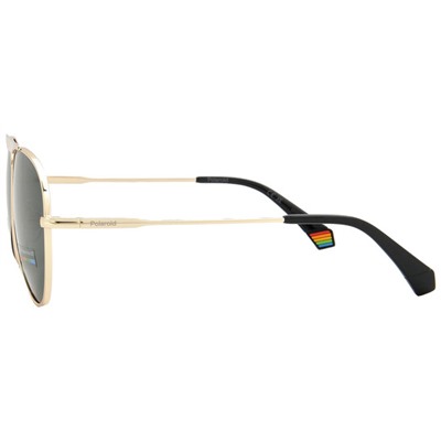 POLAROID Polarized Green Pilot Unisex Sunglasses Item No. PLD 6200/S/X 0J5G/UC 61