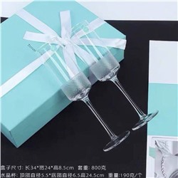 Tiffan*i&C*o подарочный набор бокалов под шампанское