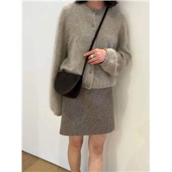 Теплая женская мини-юбка КО*С