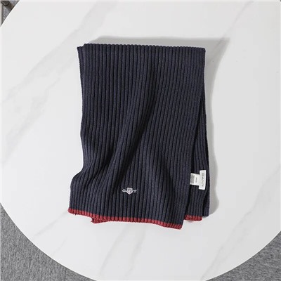 Мужской комплект шапка и шарф из смесовой шерсти  Gan*t