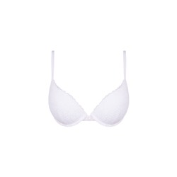 Sujetador push up GORGEOUS encaje floral blanco