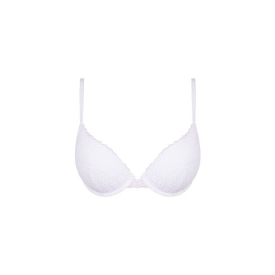 Sujetador push up GORGEOUS encaje floral blanco
