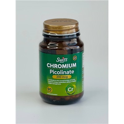 CHROMIUM PICOLINATE 90 tab Swiss