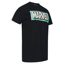 MARVEL Retro Logo Herren T-Shirt FBMTS750BLK