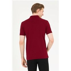 Erkek Plum Basic Polo Yaka Tişört