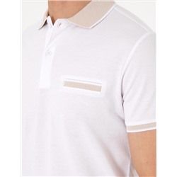 Beyaz Slim Fit Tişört