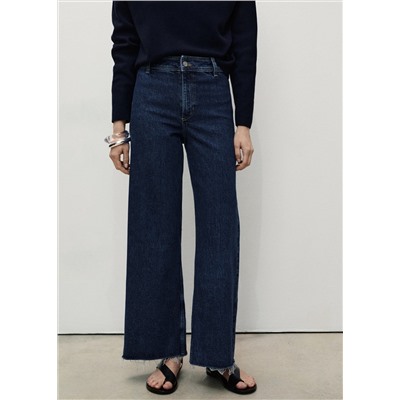 Jeans Catherin culotte tiro alto