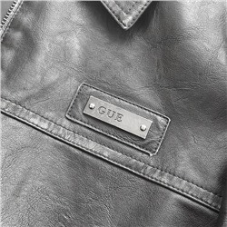 Мужская кожаная куртка, экспорт  Коллекция весна/осень 2025 г  ГЕС*С