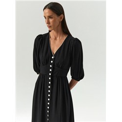 Платье макси из 100% вискозы, PL1744/tonight