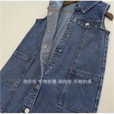 Джинсовый сарафан для девочек