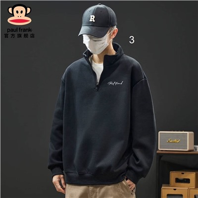 Толстовка с воротником стойкой на молнии Pau*l Fran*k   Унисекс модель