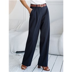 Брюки-палаццо из поливискозы с эластаном