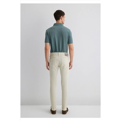 Mavi James Ekru Comfort Gabardin Pantolon 0042431024