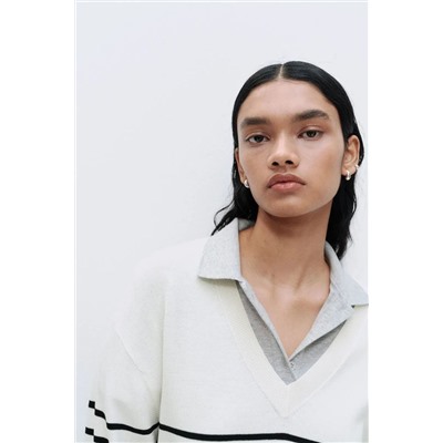 Мягкий женский пуловер из смесовой вискозы  Н*М