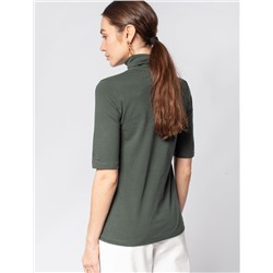 Водолазка из премиального хлопка с эластаном