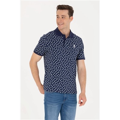 Erkek Lacivert Polo Yaka Tişört