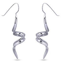 Серьги (покрытие родий), Есть комплект