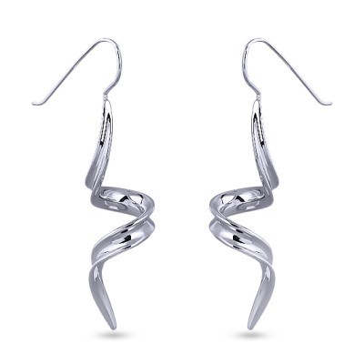 Серьги (покрытие родий), Есть комплект