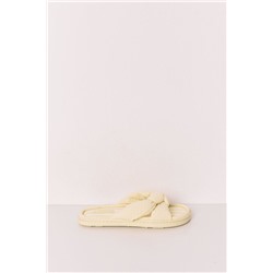 Zapatillas casa lazada volumen amarillo