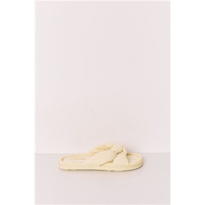 Zapatillas casa lazada volumen amarillo