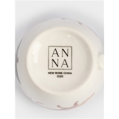 Кружка, 320 мл, фарфор N, белая, Лошадка у елки, Child holiday