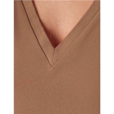 Футболка из премиального хлопка с эластаном