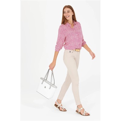 Kadın Beyaz Kol Çantası