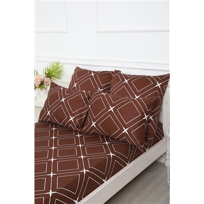 Простыня на резинке сатин Искушение