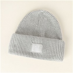 Теплая эластичная шапка с двойным отворотом унисекс  Acn*e Studio*s