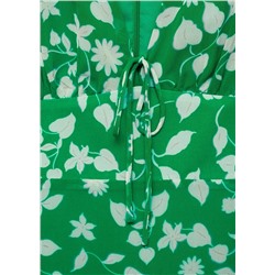 Vestido estampado corto