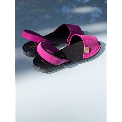КОМБО Ab.Zapatos • 3106-8 • magenta+ AB.ZAPATOS Pelle 21-20 (370) negro АКЦИЯ