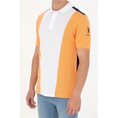 Erkek Turuncu Polo Yaka Tişört