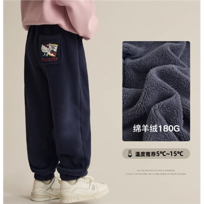 Спортивные штаны для девочек утепленные