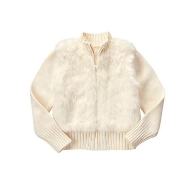 Faux-Fur Cardigan