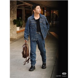 Мужская джинсовая куртка КОУ*Ч