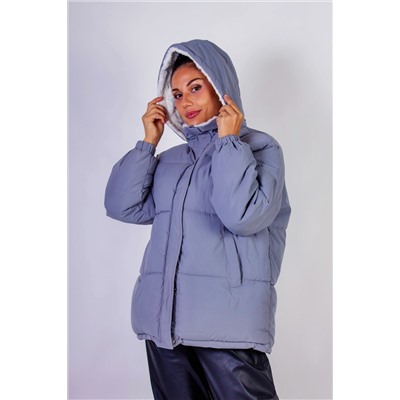 Куртка на меху с капюшоном Евро-зима  арт.506