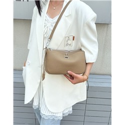 Кожаная женская сумка через плечо