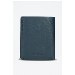 Cartera de piel Chief Índigo