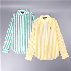 Классическая изысканная повседневная рубашка в полоску РАЛЬ*Ф Л