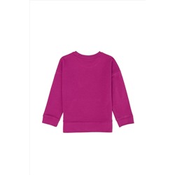 Kız Çocuk Menekşe Sweatshirt