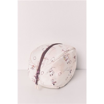 Neceser mediano rosa Snoopy