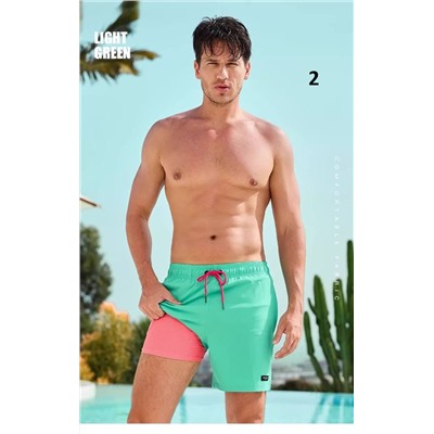 Мужские пляжные шорты  (8 цветов)