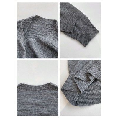 Мужской шерстяной пуловер, ГЭ*П