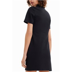 Vestido corto slim retro