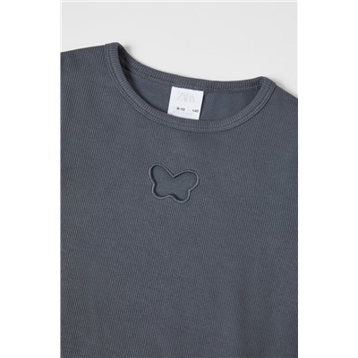 CAMISETA RIB CUT OUT