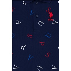 Erkek Çocuk Lacivert Polo Yaka Tişört