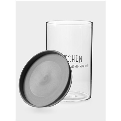 Банка для продуктов, 800 мл, стекло Б/пластик, Special