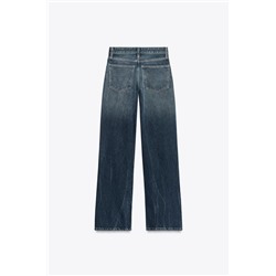 JEANS TRF WIDE LEG TIRO BAJO