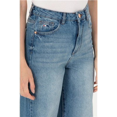 Kadın Mavi Jean Pantolon