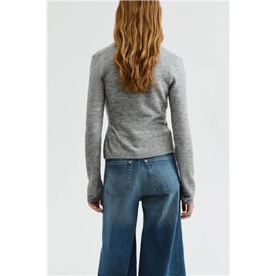 Женская кофта с завязками  из нежного трикотажа  ЗАР*А